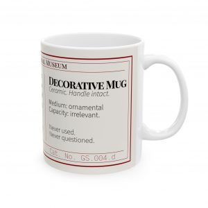 Gift Shop — Decorative Label, Mug