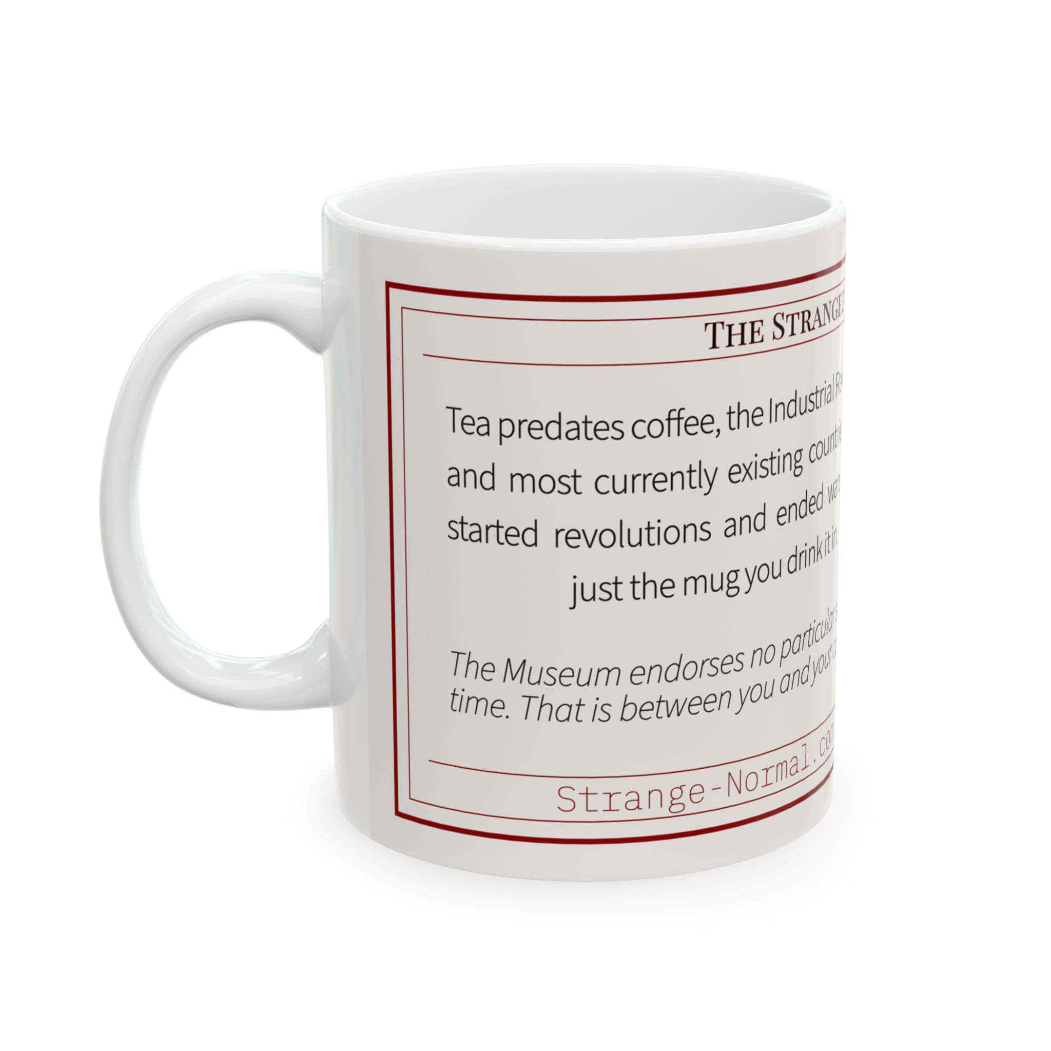 Gift Shop — Tea Label, Mug - Image 4