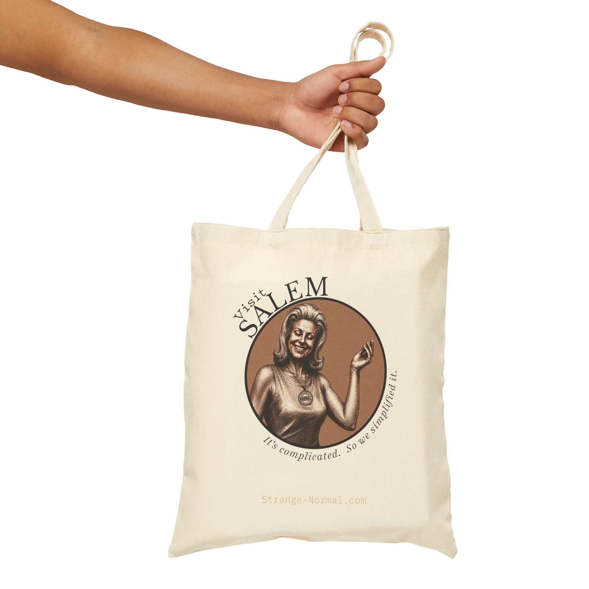 Visit Salem — Complicated, Tote, Natural - Image 3
