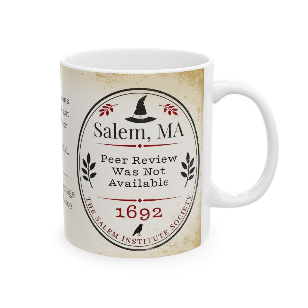Salem-1692 — Peer Review, Mug