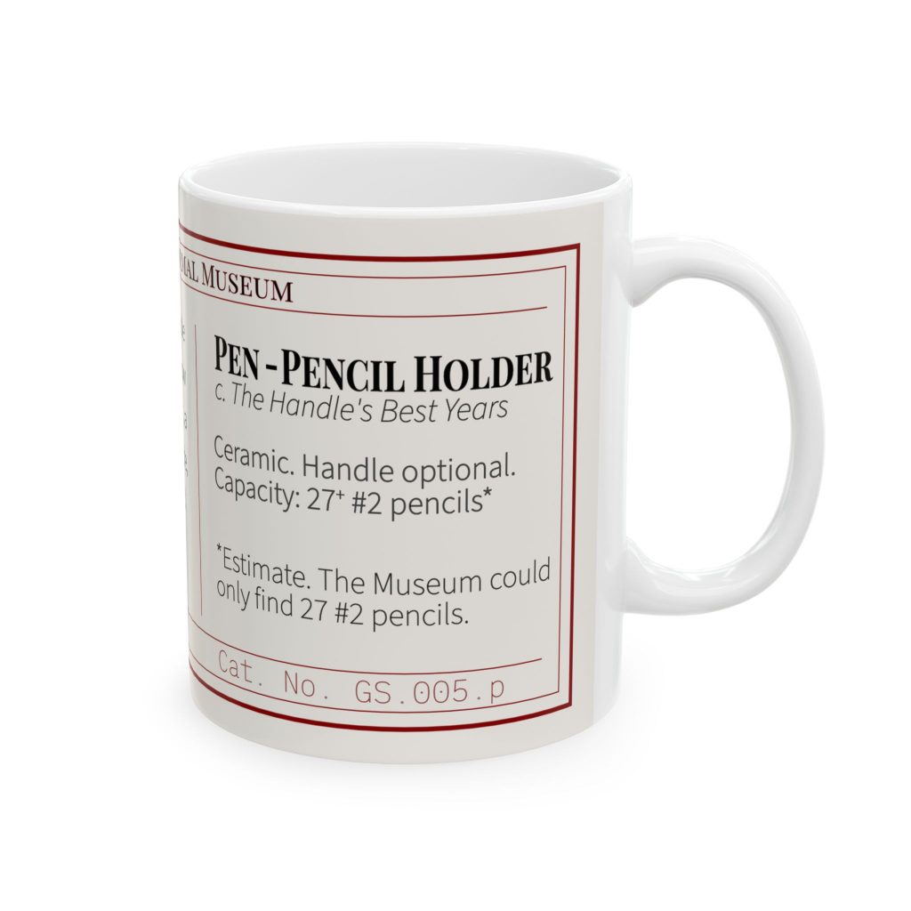 Gift Shop — Pen - Pencil Label, Mug