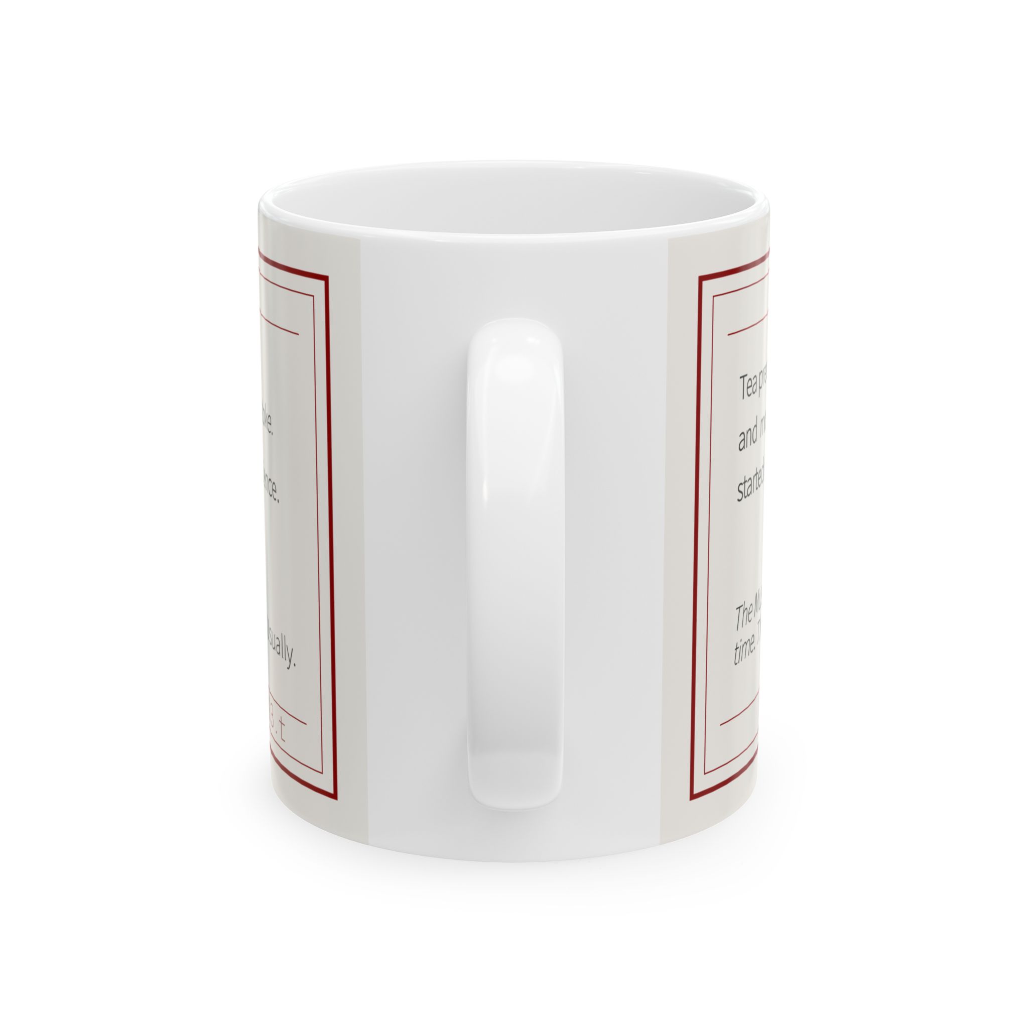 Gift Shop — Tea Label, Mug - Image 3