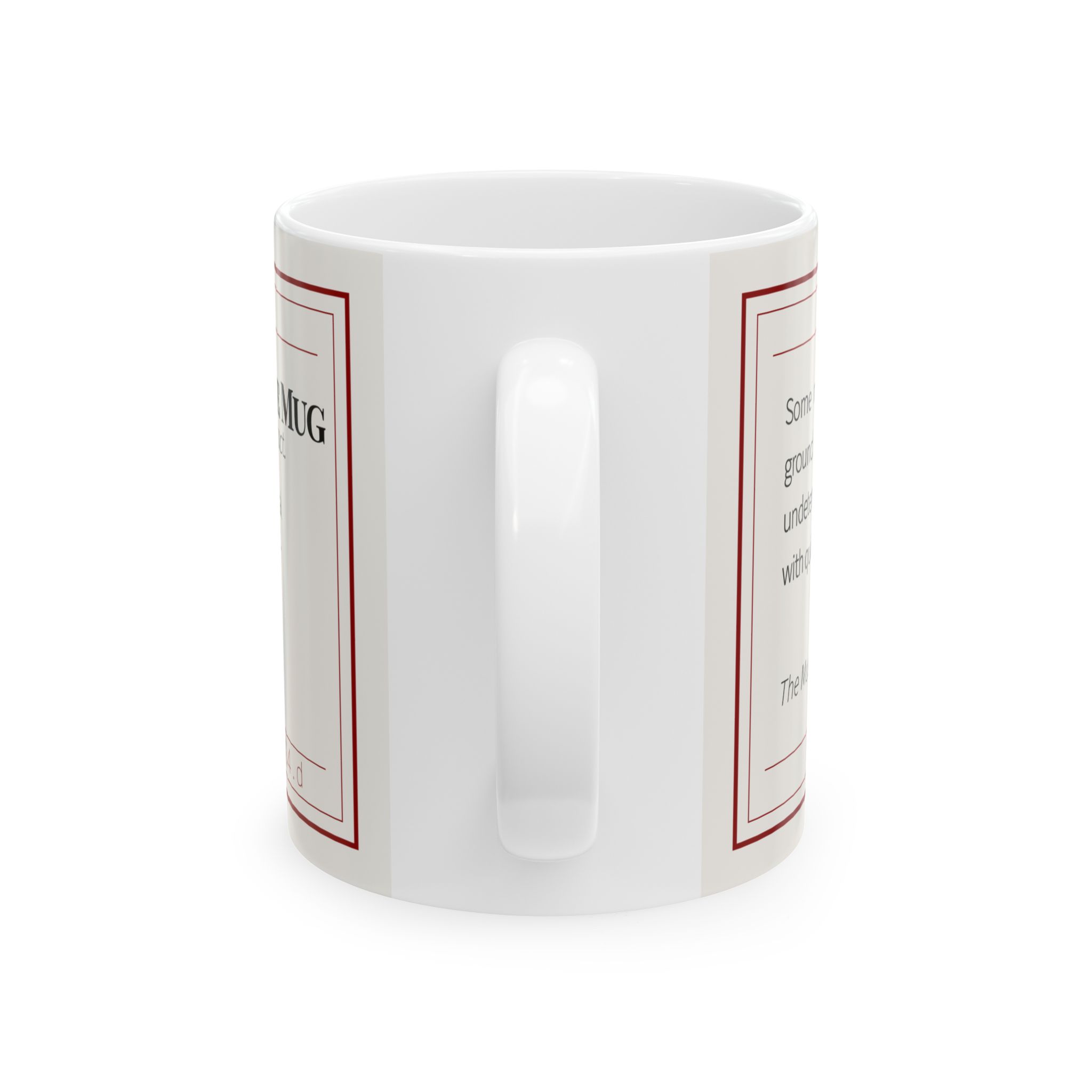 Gift Shop — Decorative Label, Mug - Image 4