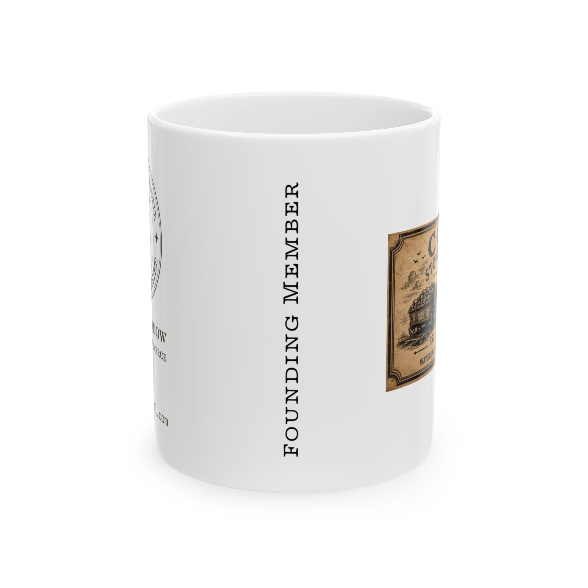 Founding Members — Corey Stone Crushing, Mug - Image 2