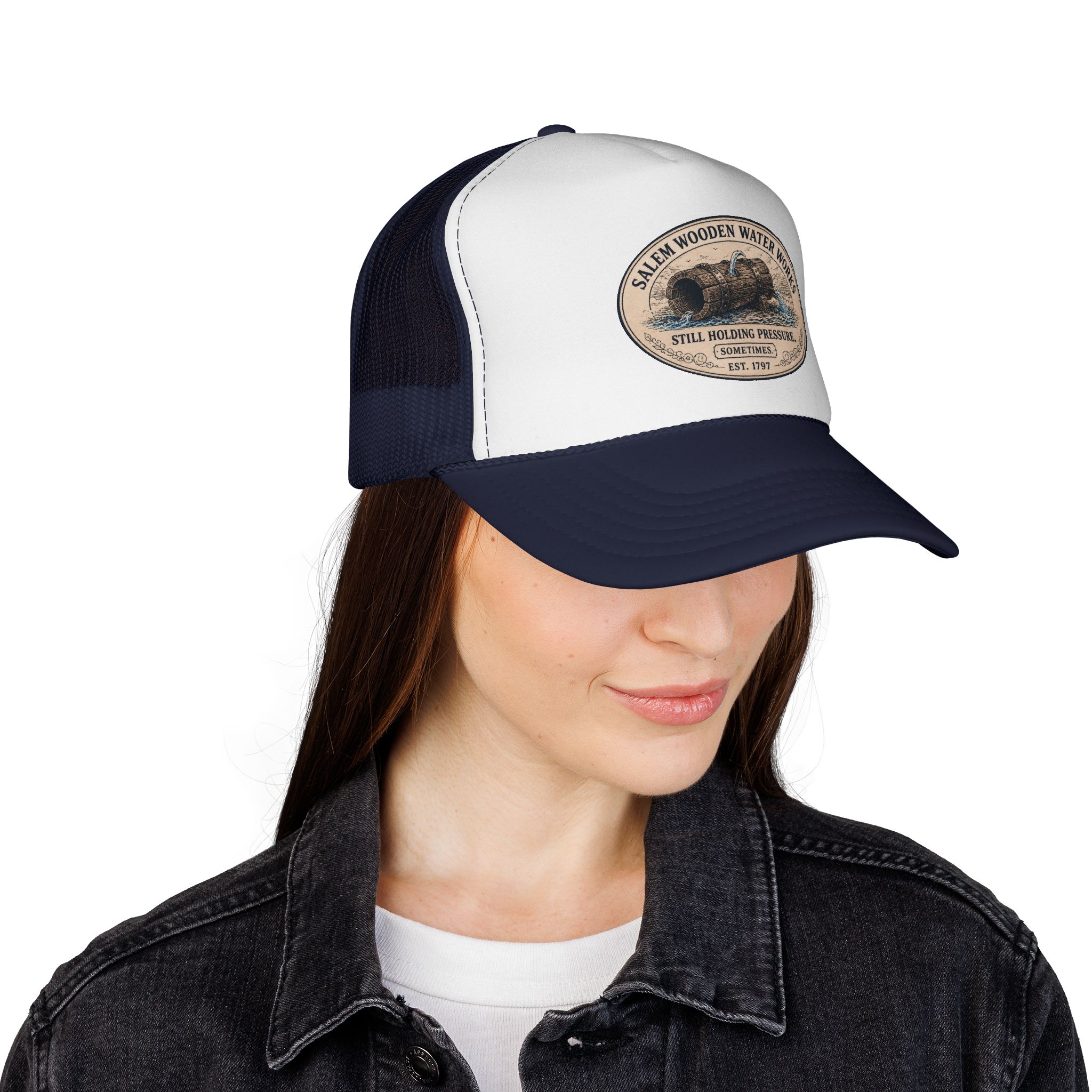 Founding Member — Salem Water Works, Trucker Cap - Image 4